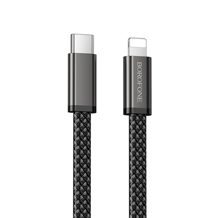 Borofone Slim USB-C to Lightning PD30W Fast Charging Cable for iPhone and iPad