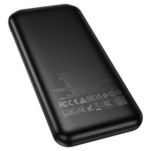 BOROFONE 10000mAh Portable Power Bank Phone Charger Battery Pack