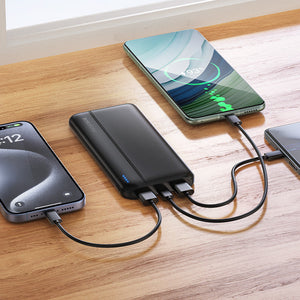 BOROFONE 10000mAh Portable Power Bank Phone Charger Battery Pack