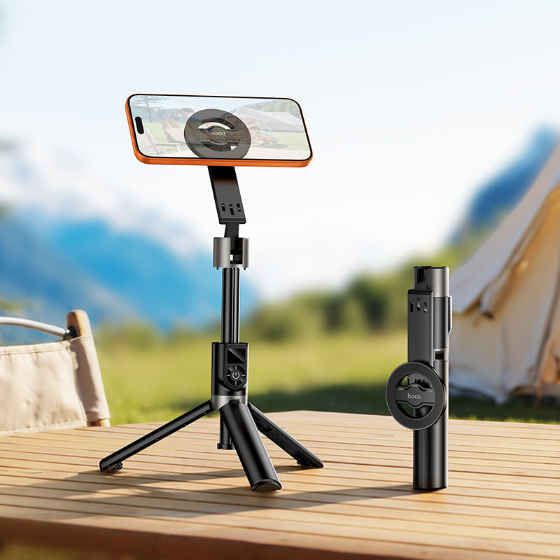 Hoco 90cm MagSafe Magnetic Selfie Stick and Tripod with Bluetooth Remote