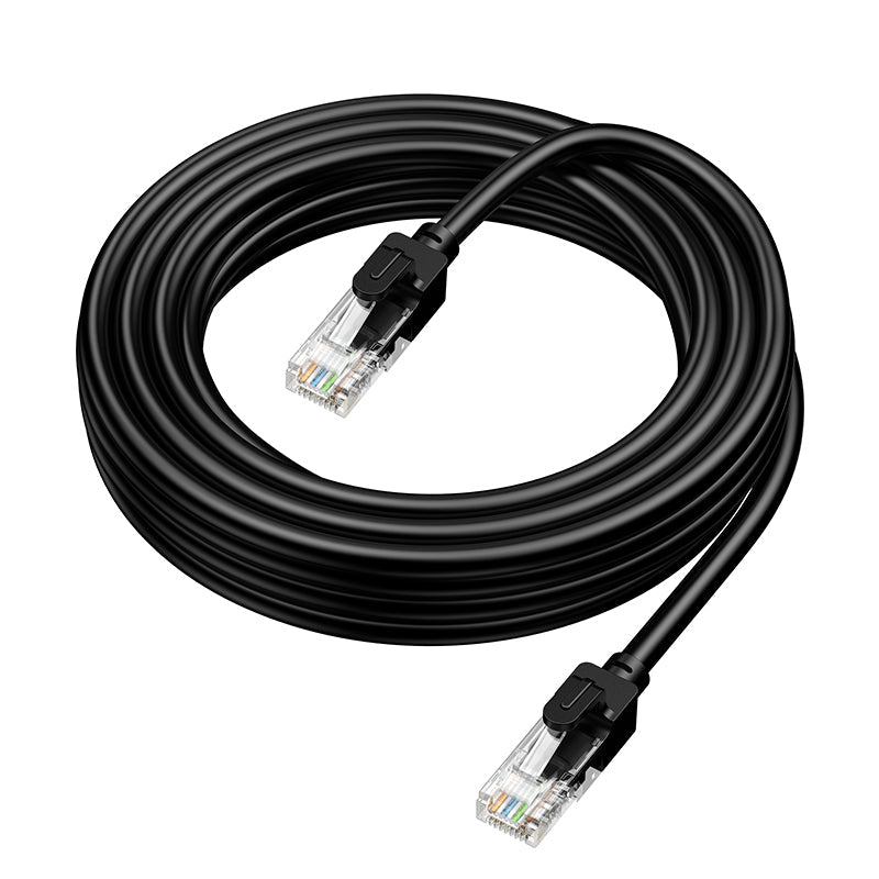 Hoco 1M Cat 6 Gigabit Ethernet Cable for Routers, PCs and Smart TVs