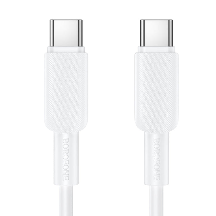 Borofone USB-C to USB-C 60W Fast Charging Cable for Laptops, Phones and Tablets