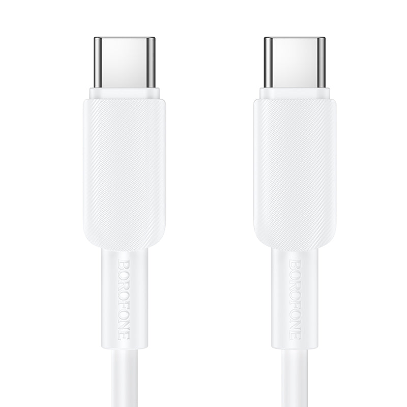 Borofone USB-C to USB-C 60W Fast Charging Cable for Laptops, Phones and Tablets
