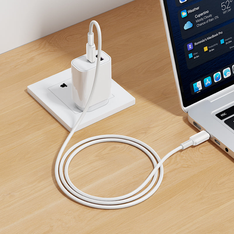 Borofone USB-C to USB-C 60W Fast Charging Cable for Laptops, Phones and Tablets