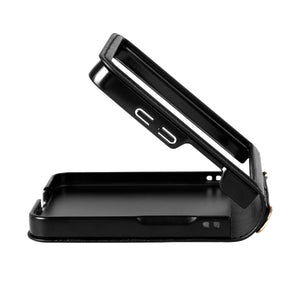 Hanman Samsung Galaxy Z Flip 8 Premium Leather Wallet Flip Case with Card Slots