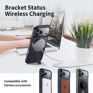 Blacktech iPhone 18 Pro KickStand Mag Case MagSafe Magnetic Protective