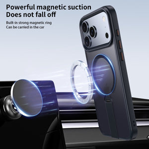 Blacktech iPhone 18 Pro KickStand Mag Case MagSafe Magnetic Protective