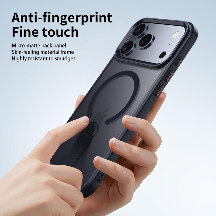 Blacktech iPhone 17 Pro KickStand Mag Case MagSafe Magnetic Protective