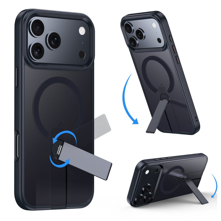 Blacktech iPhone 17 Pro Max KickStand Mag Case MagSafe Magnetic Protective