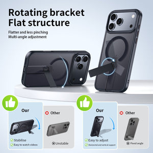 Blacktech iPhone 18 Pro Max KickStand Mag Case MagSafe Magnetic Protective