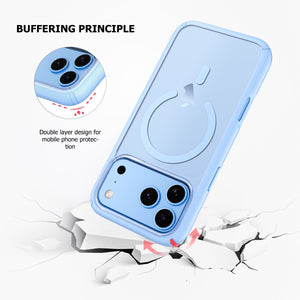 Blacktech iPhone 17 Pro Max Stay Clear Rugged Protective Case MagSafe Magnetic