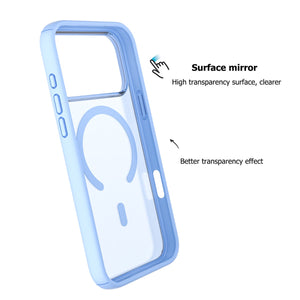 Blacktech iPhone 17 Pro Max Stay Clear Rugged Protective Case MagSafe Magnetic