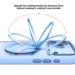 Blacktech iPhone 18 Pro Stay Clear Ring Case MagSafe Magnetic Kickstand