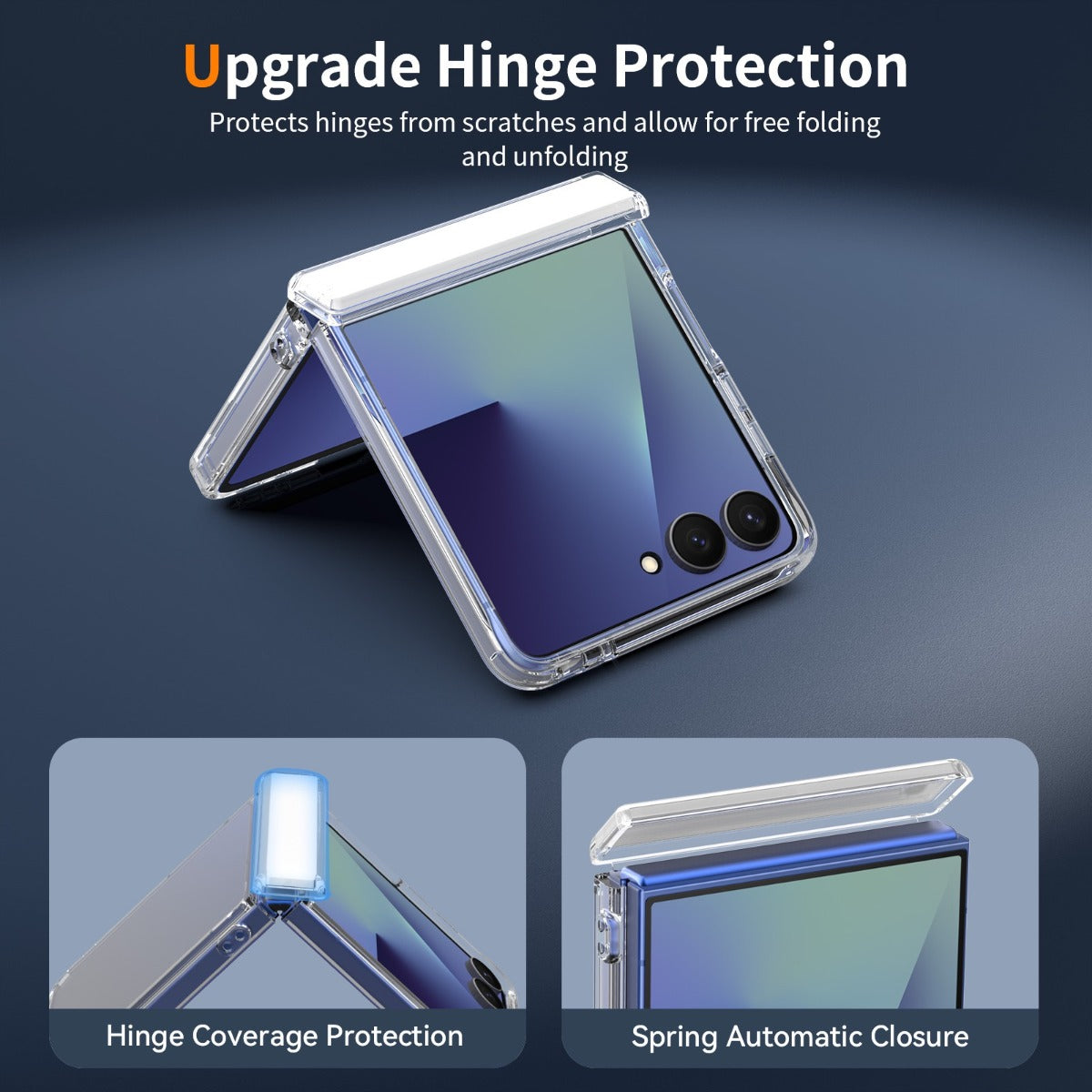 Blacktech Samsung Galaxy Z Flip 8 Stay Clear With Hinge Protection MagSafe Magnetic