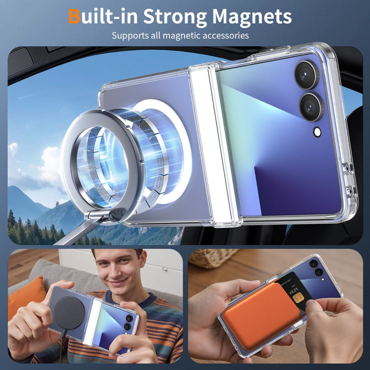 Blacktech Samsung Galaxy Z Flip 7 Stay Clear With Hinge Protection MagSafe Magnetic