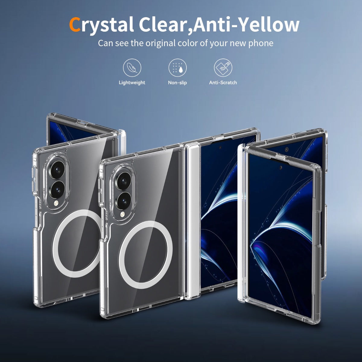 Blacktech Samsung Galaxy Z Fold 8 Stay Clear With Hinge Protection MagSafe Magnetic