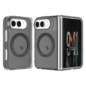 Blacktech iPhone Duo Stay Clear Ring MagSafe Case