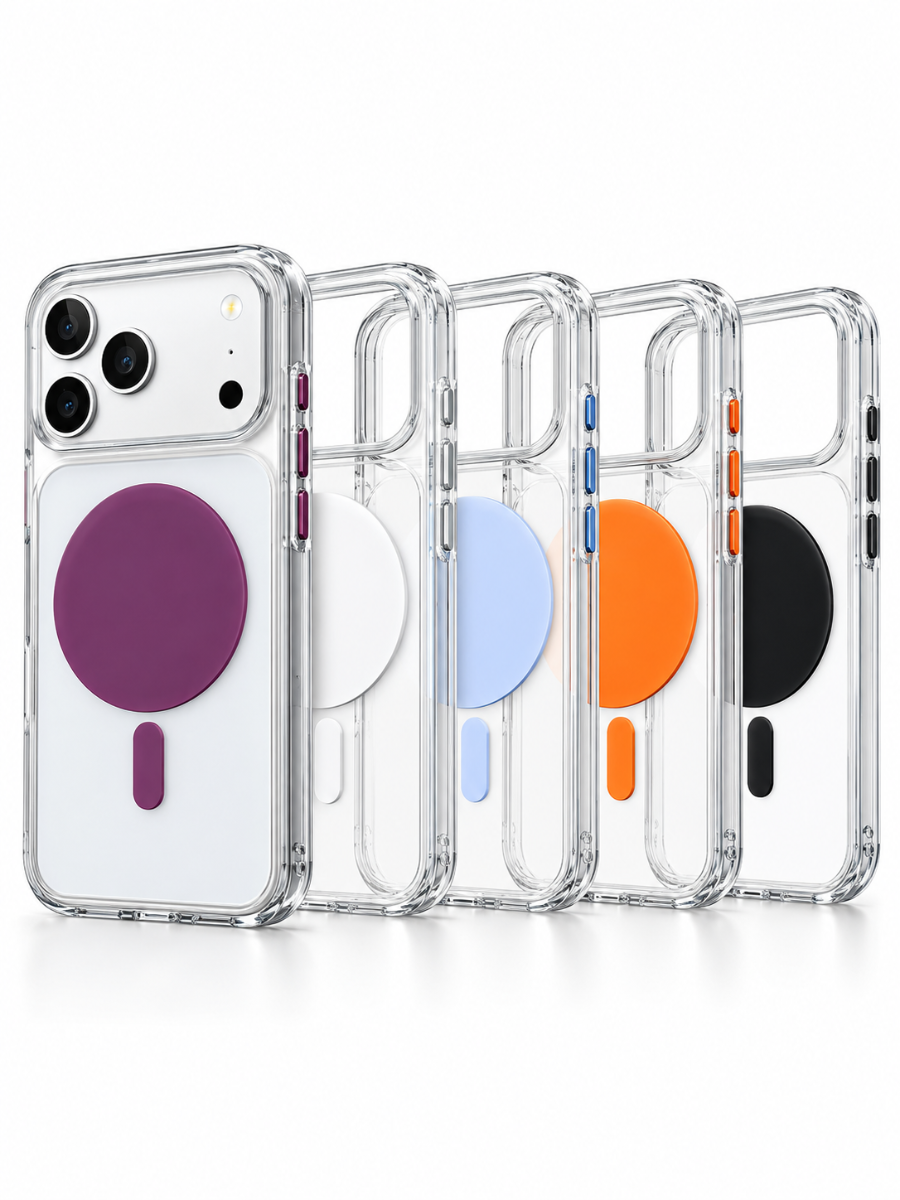 Blacktech iPhone 17 Pro Max Crystal Mag Protective Case MagSafe Magnetic