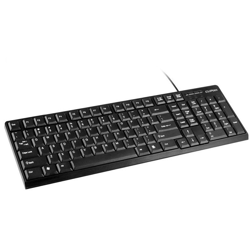 Cliptec Klassic Computer Keyboard USB Wired Classic Design