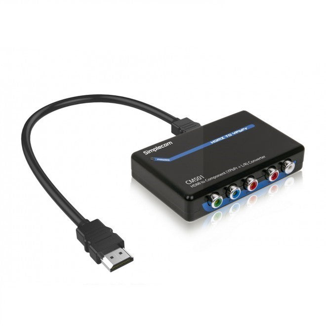 Simplecom HDMI to Component Video (YPbPr) and Audio (L/R) Converter