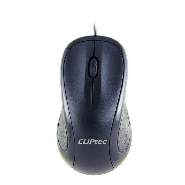 Cliptec Optical LED Wired Mouse Mice 1000dpi With USB Cable