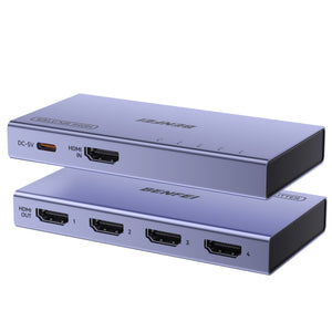 BENFEI HDMI Splitter 1 In 4 Out 4K 60Hz