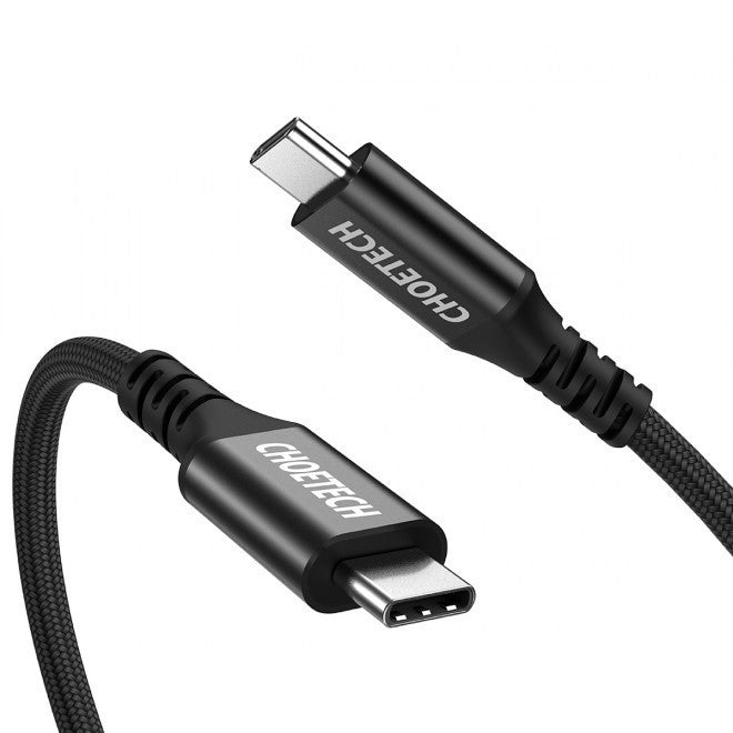 Choetech USB-C to USB-C 100W 10Gbps 4K Video Cable - 2M