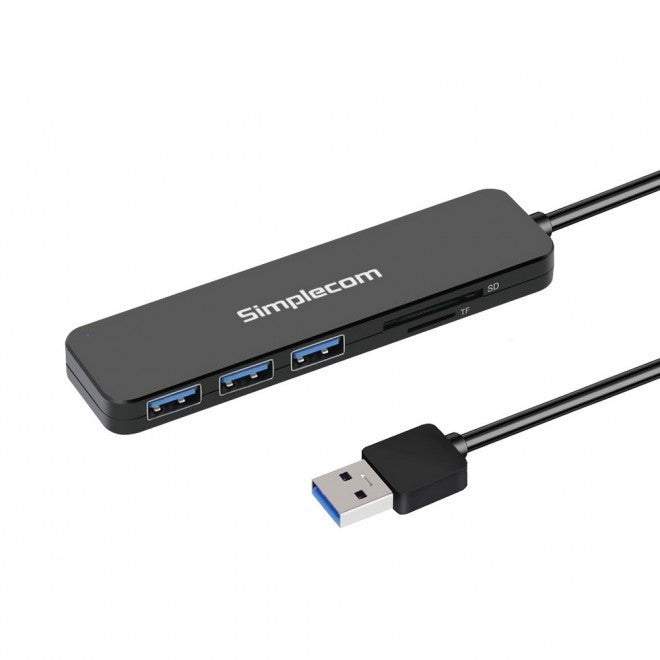 Simplecom 3 Port USB 3.0 Hub with Card Reader