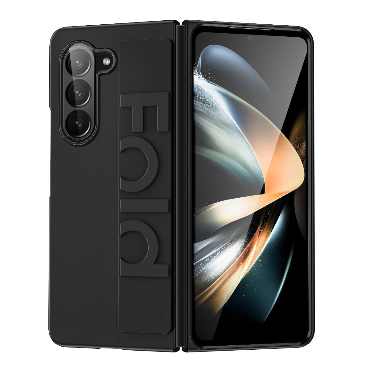 Blacktech Samsung Galaxy Z Fold 6 Chic Curve Folding Protective Case