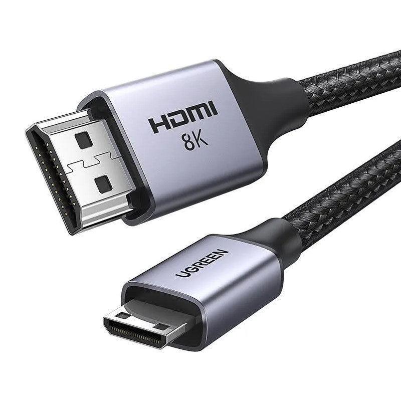 UGREEN 8K Mini HDMI to HDMI HDR ARC Braided Cable