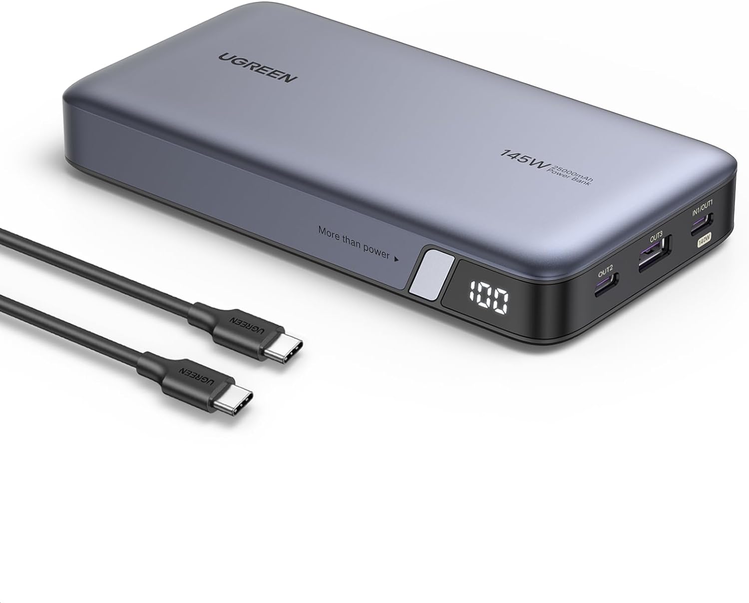 UGREEN 145W 25000mAh USB-C Fast Charging Portable Power Bank