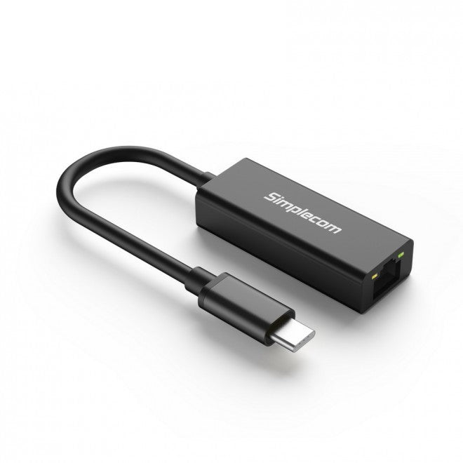 Simplecom USB-C to RJ45 Gigabit Ethernet Network Adapter