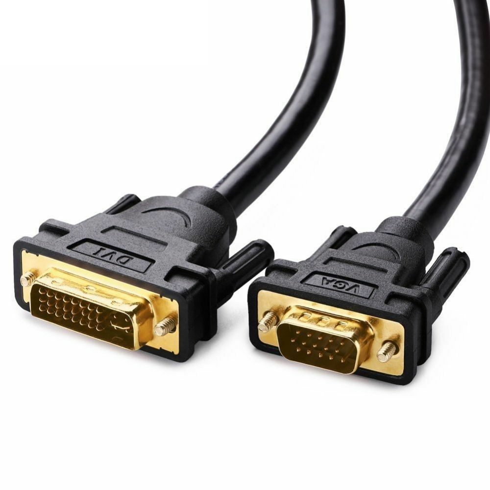UGREEN DVI-I 24+5 to VGA Male Video Cable - 1.5M