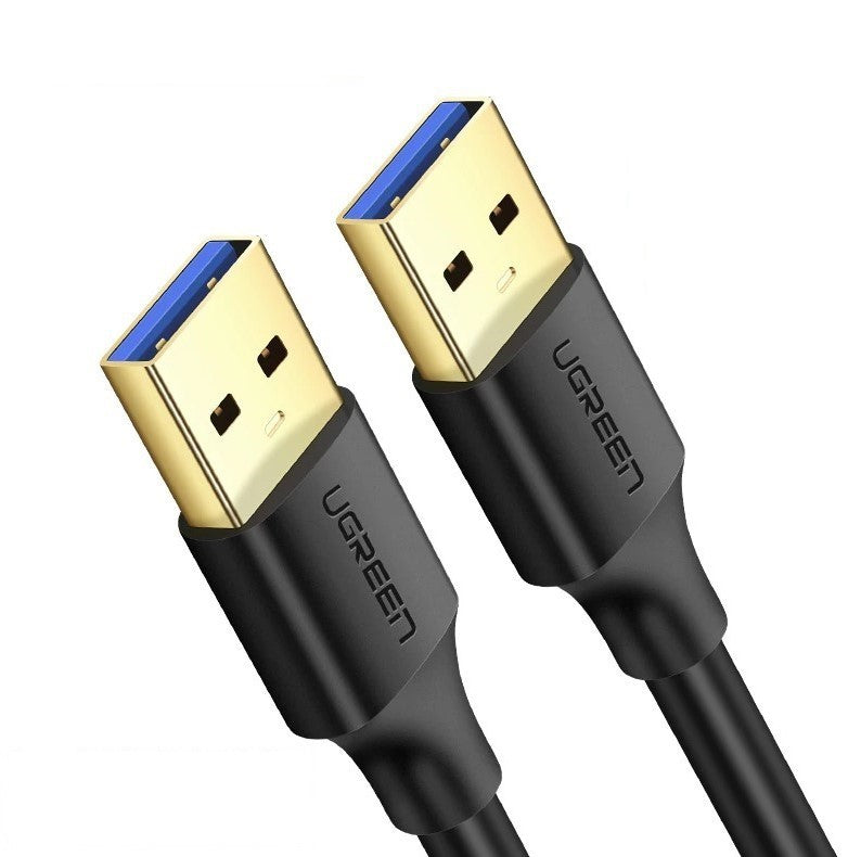 UGREEN USB 3.0 Male to Male Data Charging Black Cable
