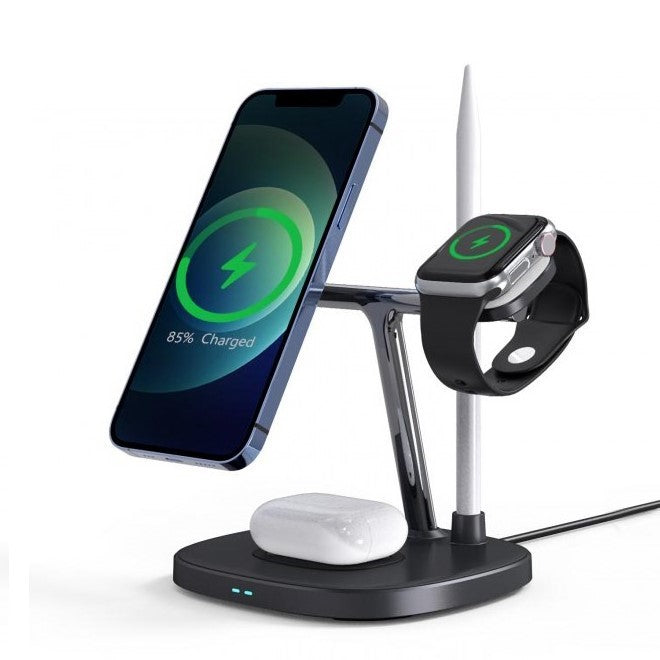 Choetech 4 in 1 Magsafe Magnetic Dock Wireless Charger Earbuds