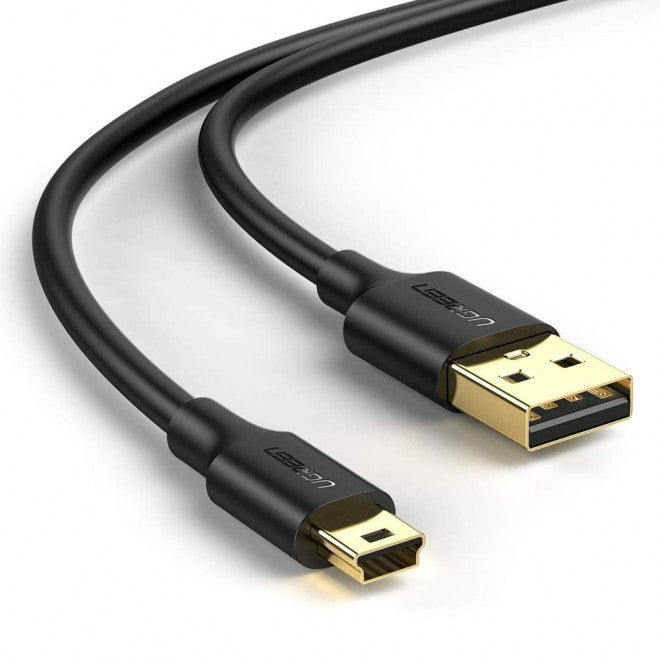 UGREEN Mini USB Cable USB 2.0 Type A Male to Mini B 5-Pin Data Charging Cord