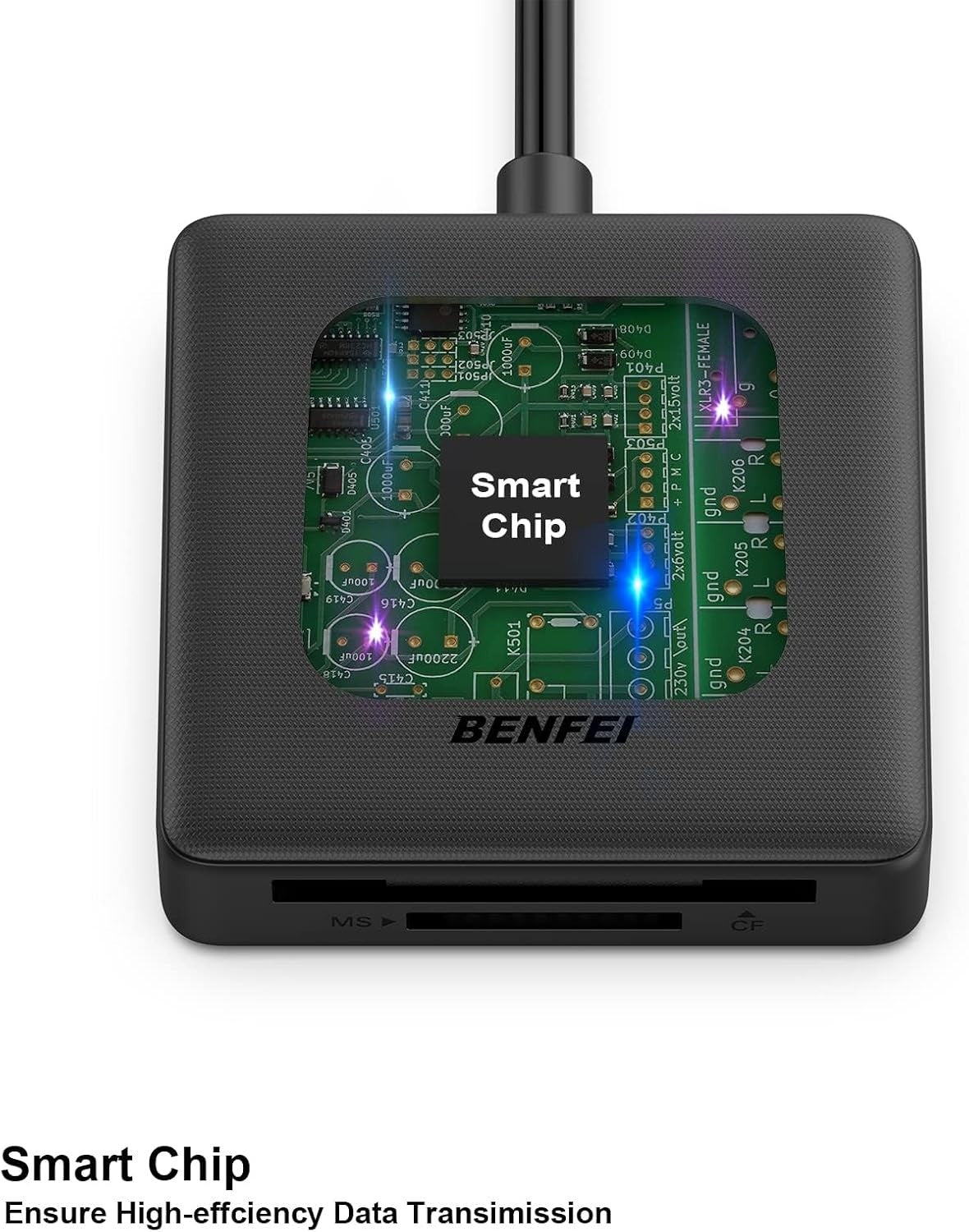 BENFEI 4-in-1 Card Reader details
