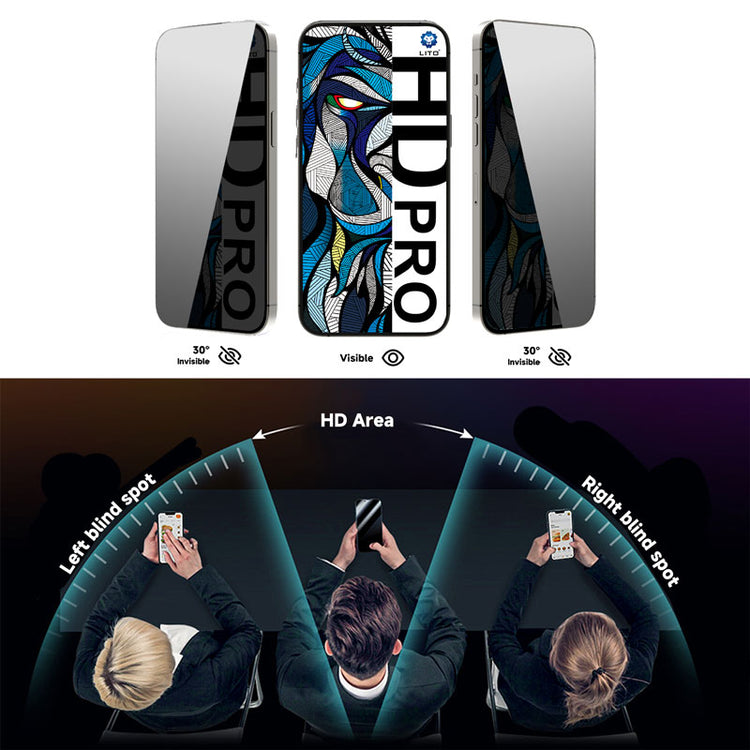 LITO Samsung Galaxy Z Fold 8 Ultra 10 Pack D15 HD PRO Privacy Full Glass Full Glue-ESD Glue