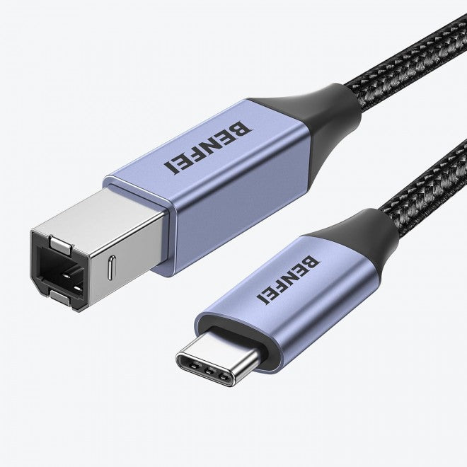 BENFEI USB Type-C to USB-B Type B Printer Scanner Cable