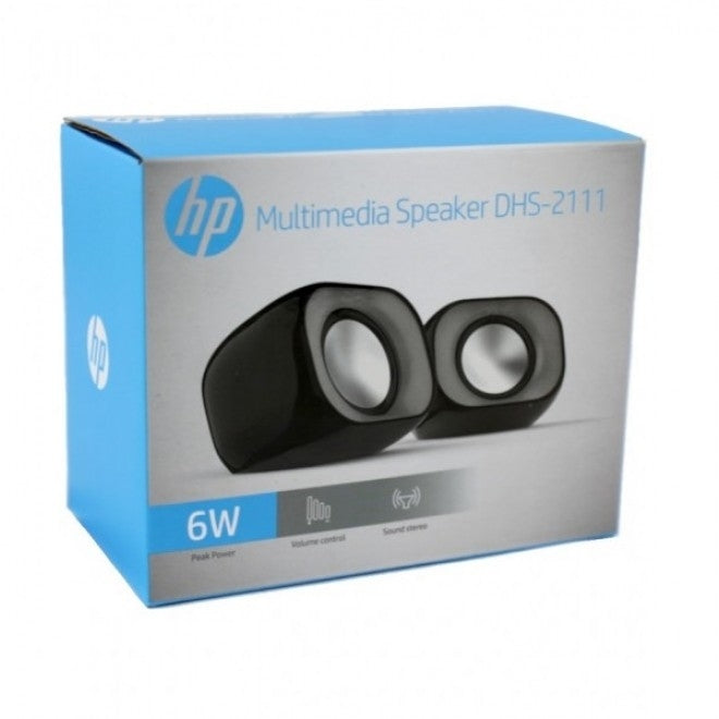 HP DHS-2111 USB Stereo Multimedia Desktop Mini Speaker