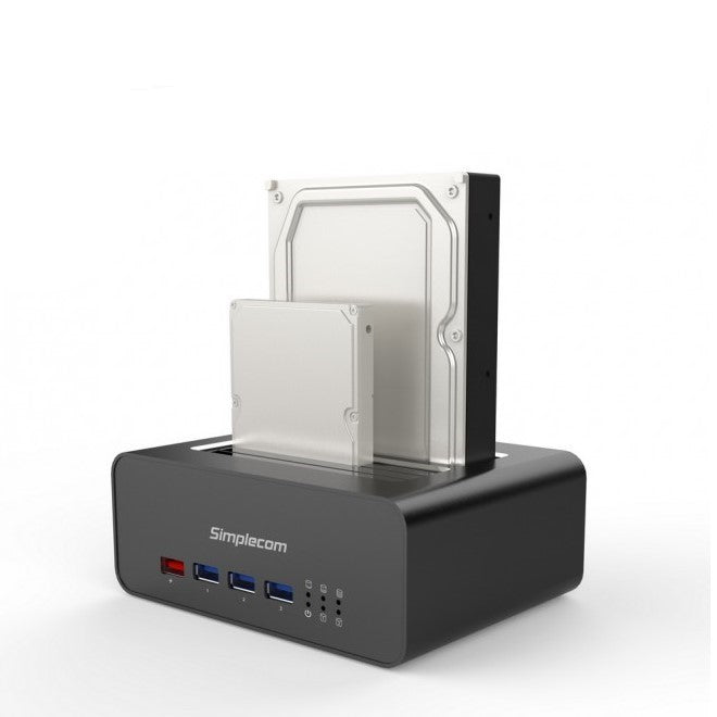 Simplecom USB 3.0 to Dual SATA Docking Station 4 Port USB