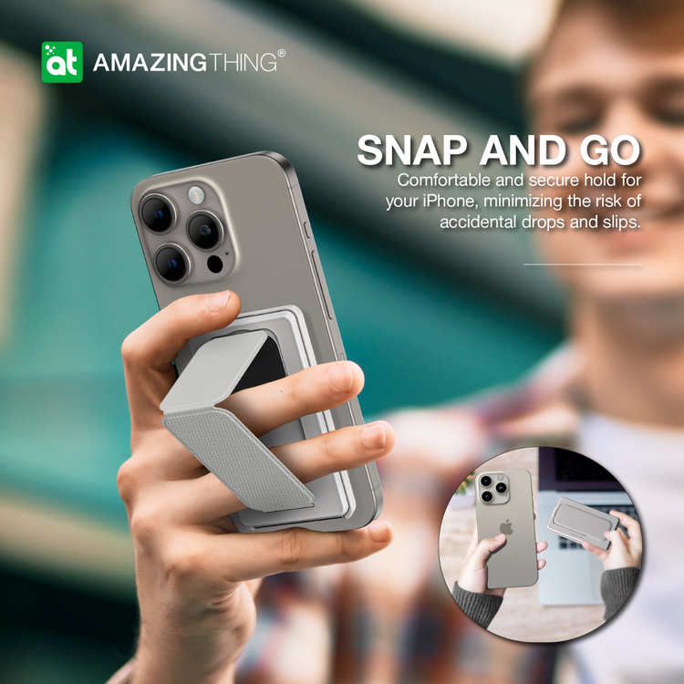 AMAZINGTHING Travel Mag Pro Omni-Link Magsafe Magnetic Phone Stand Holder