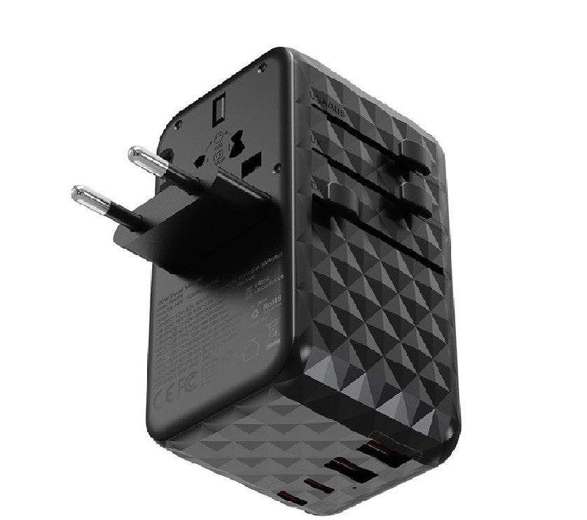 Choetech 100W 5 Port GaN Universal Travel Adapter Plug