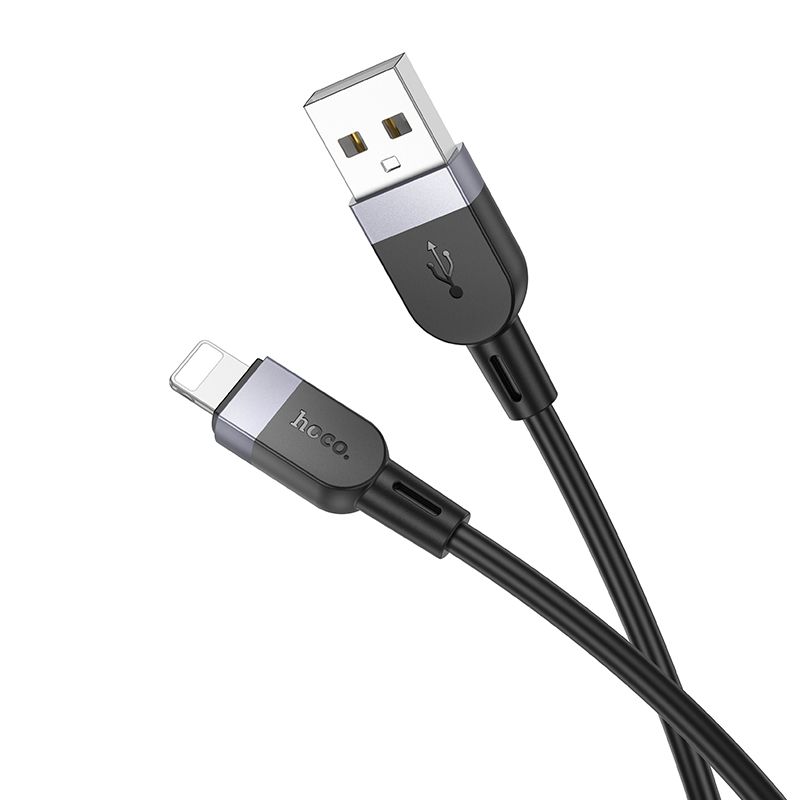 Hoco USB-A to Lightning Cable Silicone Fast Charging Data Cable iPhone 2M X109