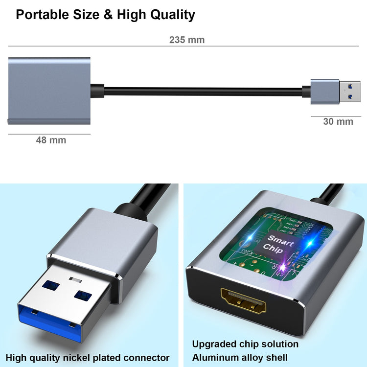 BENFEI USB 3.0 to HDMI Adapter details