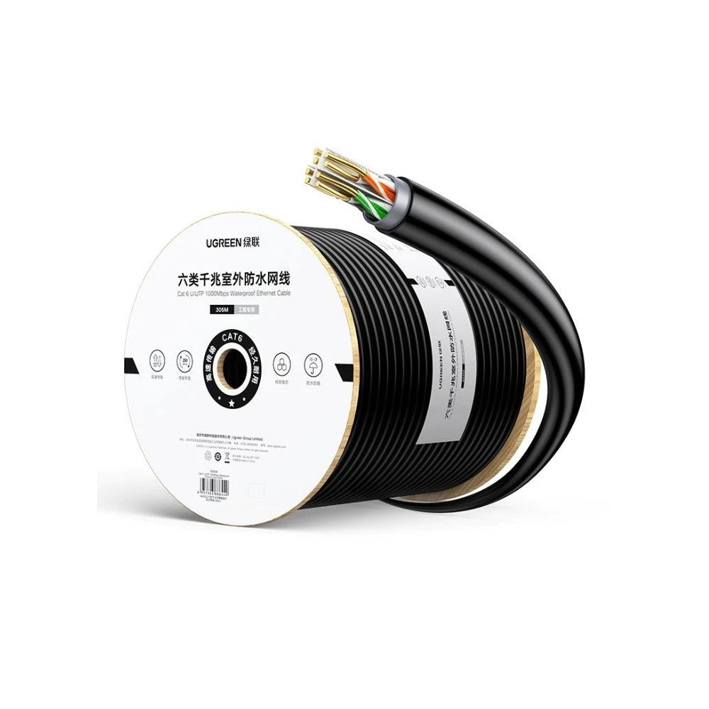 UGREEN CAT 6 Unshielded Waterproof Cable 305 metres