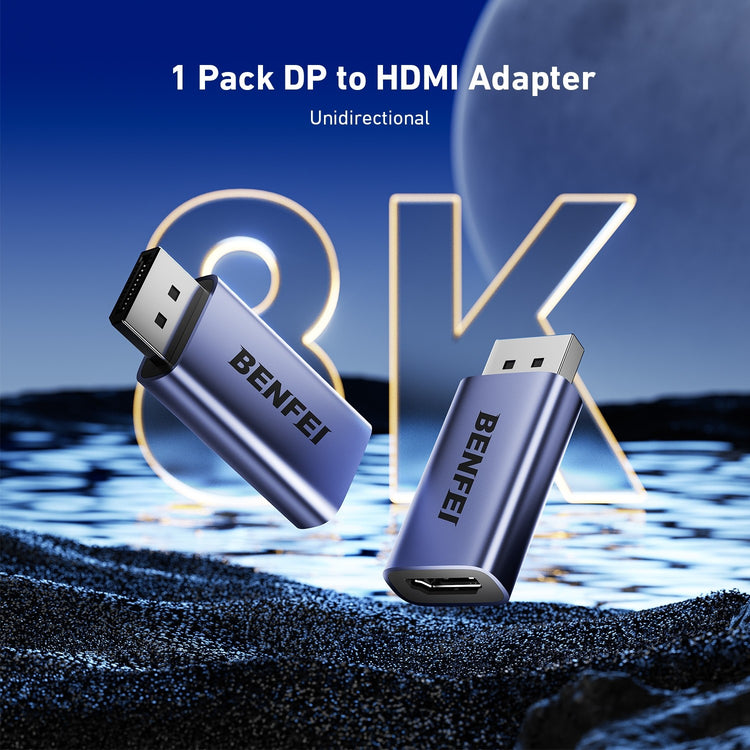 BENFEI DisplayPort to HDMI Adapter details