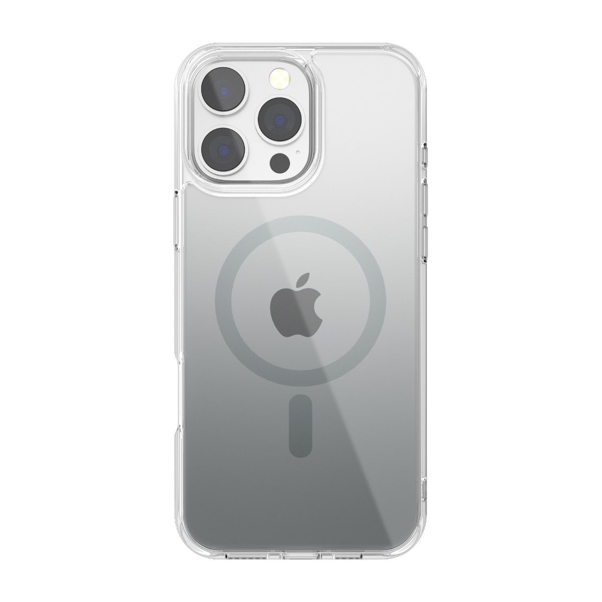 Blacktech iPhone 16 Pro Gradient Thick Shock Proof Rugged Back Case