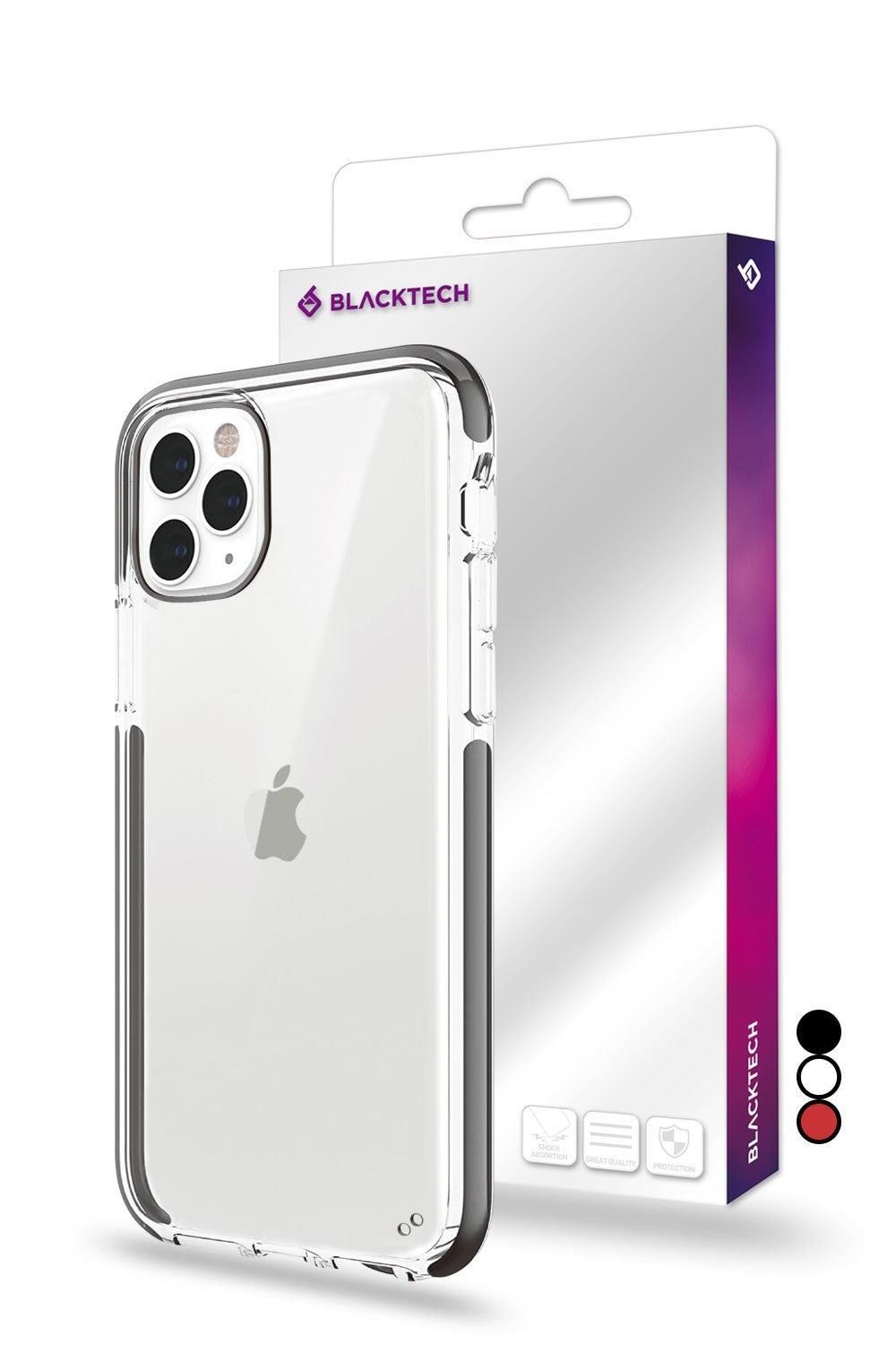 Blacktech Samsung Galaxy S22 Ultra Hybrid Hard Slim Protective Case