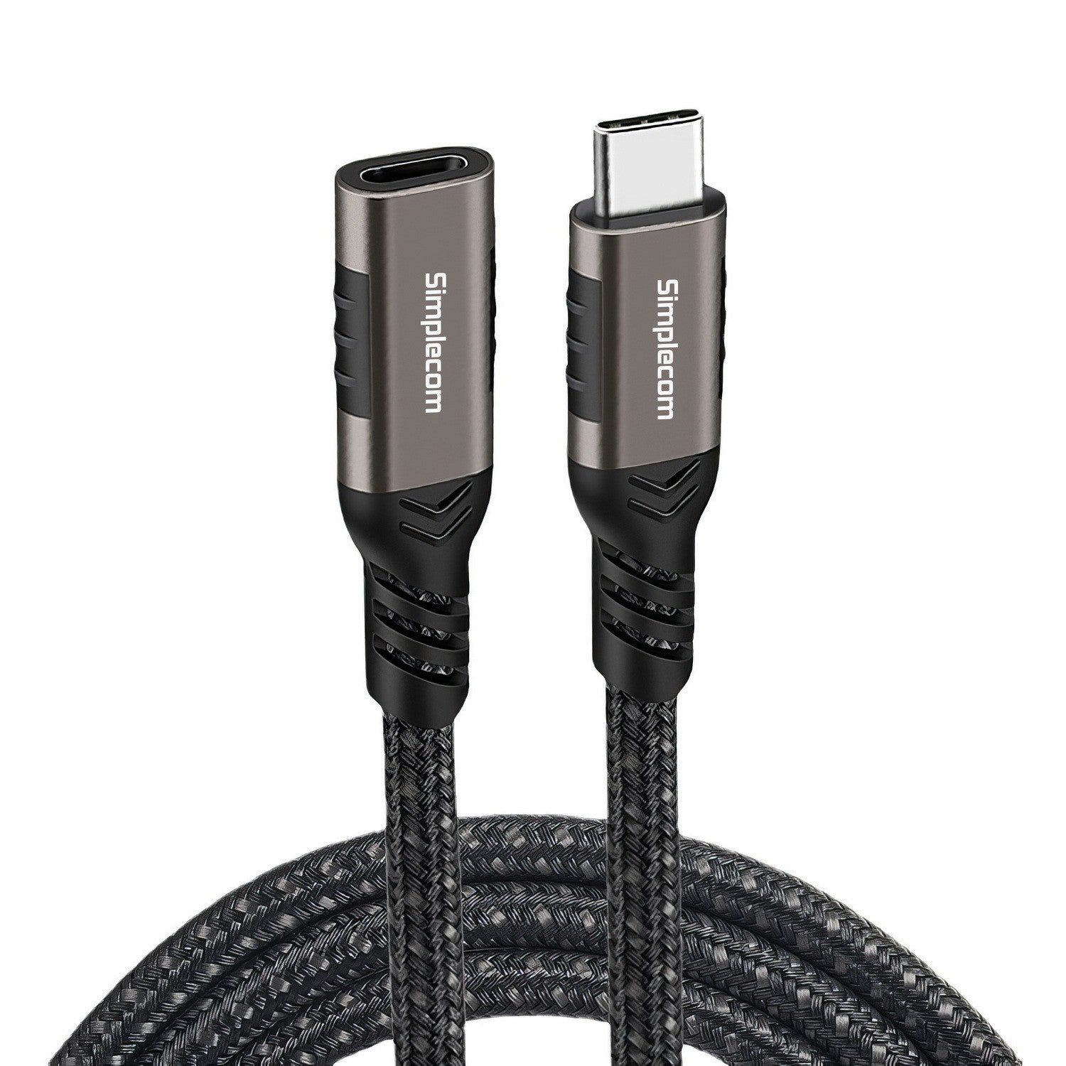 Simplecom USB Type-C Male to Female Extension Cable USB 3.2 Gen2 PD 100W 20Gbps